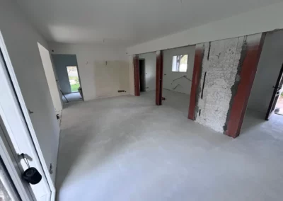 Béton ciré teinte corde sur carrelage à Bidart – photo 7 – RB Bâtiment