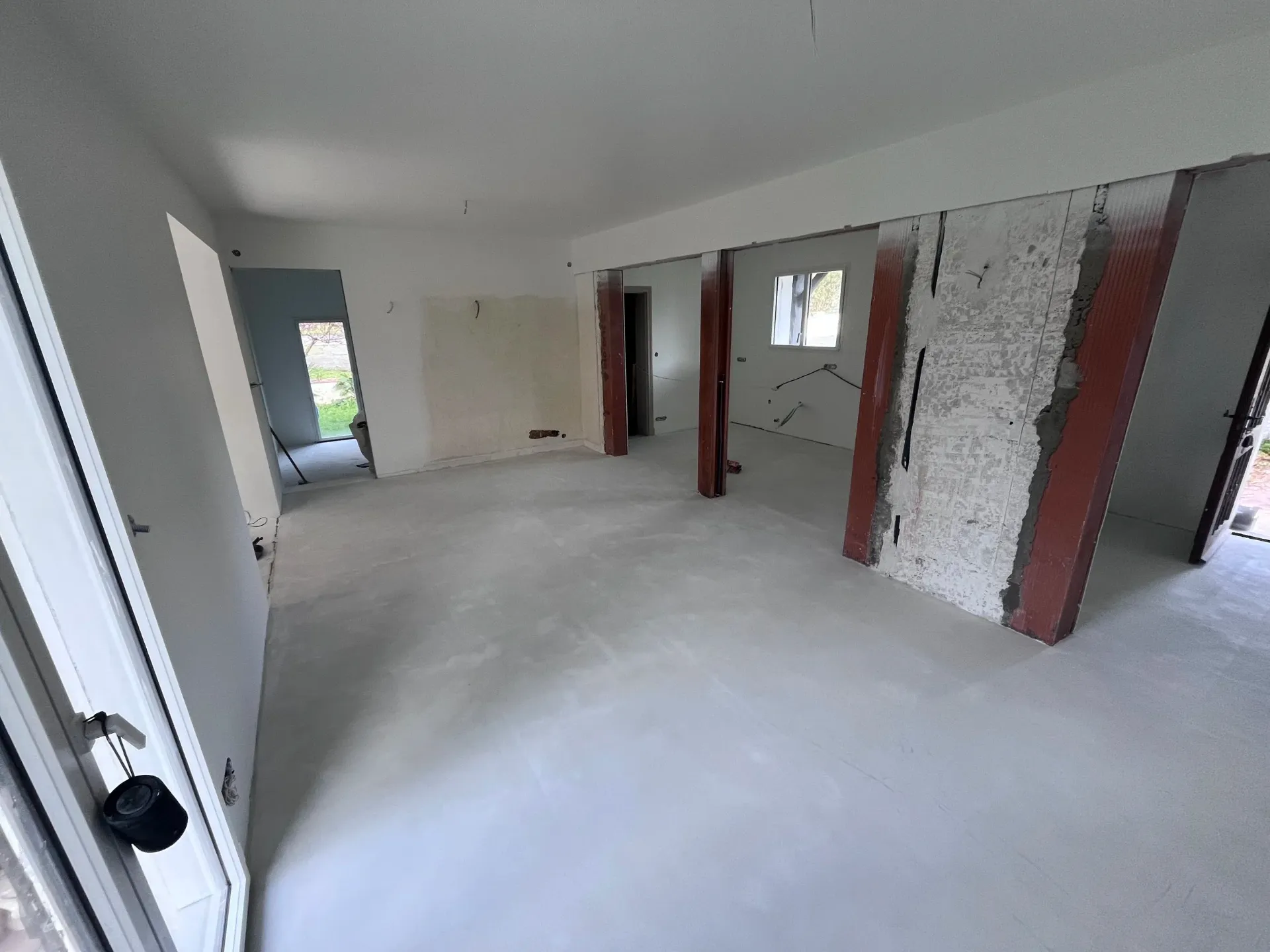 Béton ciré – Bidart (teinte corde) – après