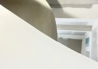 Escalier à voûte sarrasine en brique et béton ciré à Hossegor – photo 7 – RB Bâtiment