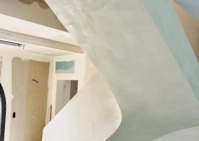 Escalier à voûte sarrasine en brique et béton ciré à Hossegor – photo 11 – RB Bâtiment