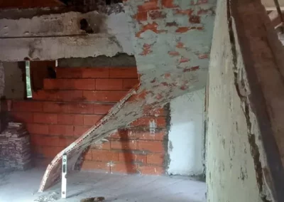 Escalier à voûte sarrasine en brique et béton ciré à Hossegor – photo 14 – RB Bâtiment