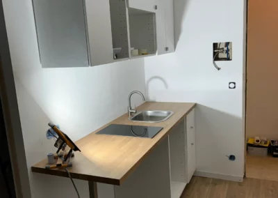 Rénovation complète d'un appartement à Paris – photo 1 – RB Bâtiment