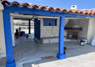 Rénovation et béton ciré d'un appartement à Juan-les-Pins – photo 17 – RB Bâtiment